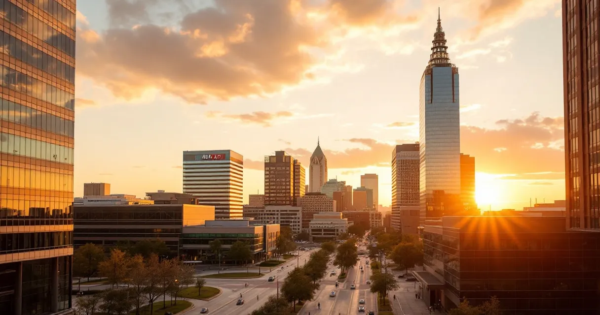 Birmingham medical district, UAB area