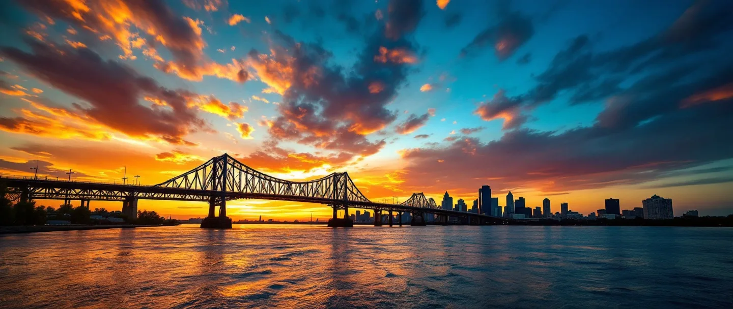 Memphis Tennessee Hernando de Soto Bridge