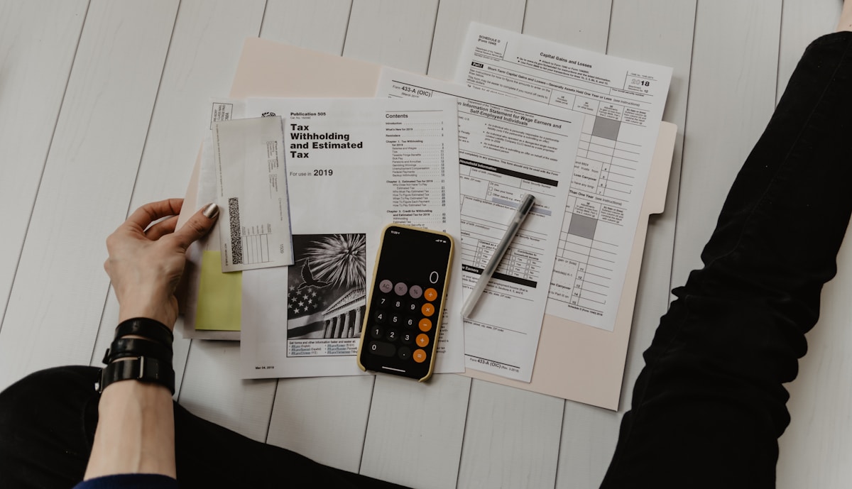 Financial planning documents and charts for capital raise