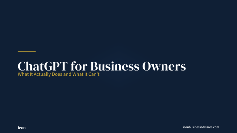 ChatGPT for Business Owners: What It Actually Does and What It Can’t
