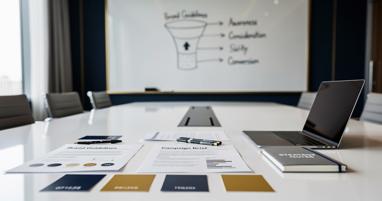 Fractional CMO building marketing strategy for a growing business