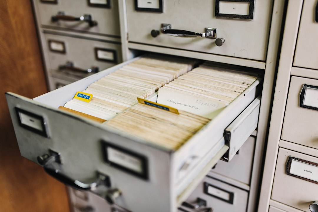 Neatly labeled file folders ready for a buyer data room